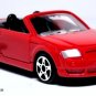 RARE KEY CHAIN RED BLACK AUDI TT 2.0 ROADSTER CONVERTIBLE CUSTOM LIMITED EDITION