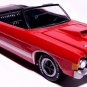 RARE KEY CHAIN 68/69/70 RED FORD FAIRLANE TORINO GT CONVERTIBLE LIMITED EDITION