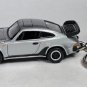HTF RARE KEY CHAIN 1983~1989 SILVER PORSCHE 911 CARRERA TURBO CUSTOM LTD EDITION