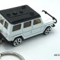 RARE KEY CHAIN WHITE BLACK MERCEDES G CLASS WAGON WAGEN AMG CUSTOM LTD EDITION