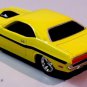 RARE KEY CHAIN 1970~1974 YELLOW DODGE CHALLENGER RT 440 CUSTOM LIMITED EDITION