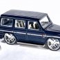 HTF RARE KEY CHAIN DARK BLUE MERCEDES G500/G550/G55 AMG G CLASS LUXURY WAGON LTD