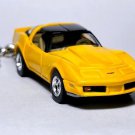 RARE HTF KEY CHAIN YELLOW CHEVY CORVETTE C3 L82 BLACK T ~ TOP CUSTOM LTD EDITION RARE HTF KEY CHAIN YELLOW CHEVY CORVETTE C3 L82 BLACK T ~ TOP CUSTOM LTD EDITION