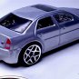 RARE KEY CHAIN SILVER PEWTER CHRYSLER 300C LUXURY CUSTOM RIMS LIMITED EDITION