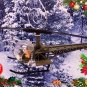 CHRISTMAS ORNAMENT MASH HELICOPTER BELL H13D ARMY AIR AMBULANCE NICE GIFT
