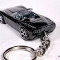 HTF RARE KEYCHAIN TRIPLE BLACK CHEVY CORVETTE C6 CVT CUSTOM Ltd GREAT GIFT
