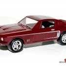 RARE KEYCHAIN BURGUNDY MAROON 1967/68 FORD MUSTANG GT CUSTOM Ltd GREAT GIFT
