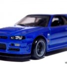 VERY RARE KEYCHAIN BLUE NISSAN SKYLINE GTR GT R R34 PAUL WALKER GREAT GIFT