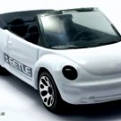 RARE KEYCHAIN WHITE VW NEW BEETLE VOLKSWAGEN CONVERTIBLE CUSTOM GREAT GIFT