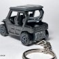 KEY CHAIN TACTICAL BLACK CARBON KAWASAKI TERYX 4 LE ATV MULE QUAD GREAT GIFT