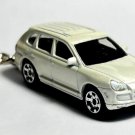 RARE KEYCHAIN WHITE PORSCHE CAYENNE CUSTOM Ltd EDITION GREAT GIFT or DIORAMA
