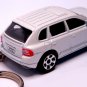 RARE KEYCHAIN WHITE PORSCHE CAYENNE CUSTOM Ltd EDITION GREAT GIFT or DIORAMA