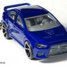 RARE KEY CHAIN BLUE MITSUBISHI LANCER EVOLUTION EVO 10 CUSTOM Ltd GREAT GIFT