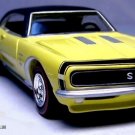 RARE KEYCHAIN YELLOW 1967~68~69 CHEVY CAMARO CUSTOM Ltd EDITION GREAT GIFT