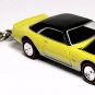 RARE KEYCHAIN YELLOW 1967~68~69 CHEVY CAMARO CUSTOM Ltd EDITION GREAT GIFT