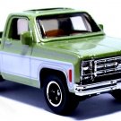 RARE KEYCHAIN GREEN CHEVY STEPSIDE CHEVROLET C10 C20 C/K CUSTOM GREAT GIFT