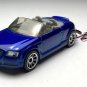 HTF KEYCHAIN BLUE AUDI TT ROADSTER CONVERTIBLE CUSTOM Ltd EDITION GREAT GIFT