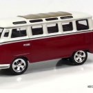 RARE KEY CHAIN RED VW SAMBA TRANSPORTER BUS VOLKSWAGEN CUSTOM Ltd GREAT GIFT