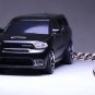 RARE KEYCHAIN BLACK DODGE DURANGO & TINTED WINDOWS CUSTOM Ltd GREAT GIFT