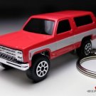 RARE KEY CHAIN RED CHEVROLET K5 BLAZER/GMC JIMMY NEW CUSTOM Ltd GREAT GIFT