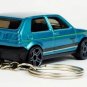 RARE KEYCHAIN GREEN VW GOLF GTI MK2 RABBIT VOLKSWAGEN CUSTOM Ltd GREAT GIFT
