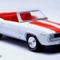 HTF KEYCHAIN 1967~1969 WHITE CHEVY CAMARO SS CONVERTIBLE CUSTOM GREAT GIFT