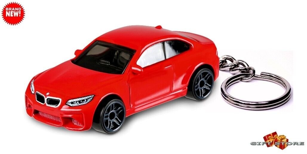 RARE KEYCHAIN RED BMW M SERIES 2 M2 TINTED WINDOWS CUSTOM Ltd GREAT GIFT