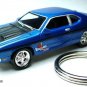RARE KEYCHAIN BLUE 71 DODGE DART DEMON 340 V8 CUSTOM Ltd EDITION GREAT GIFT