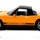 VERY RARE KEYCHAIN ORANGE BLACK VW VOLKSWAGEN PORSCHE 914/6 TARGA GREAT GIFT