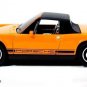 VERY RARE KEYCHAIN ORANGE BLACK VW VOLKSWAGEN PORSCHE 914/6 TARGA GREAT GIFT