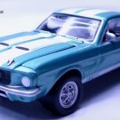 RARE KEYCHAIN 67/68 BLUE FORD MUSTANG SHELBY GT500 GT CUSTOM Ltd GREAT GIFT