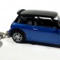 RARE KEYCHAIN BLUE BLACK BMW MINI COOPER JCW CUSTOM Ltd EDITION GREAT GIFT