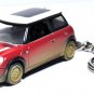 RARE KEYCHAIN RED WHITE WITH MUD BMW NEW MINI COOPER CUSTOM Ltd GREAT GIFT