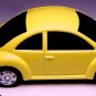 RARE NICE KEY CHAIN YELLOW VW NEW BEETLE VOLKSWAGEN CUSTOM Ltd GREAT GIFT
