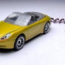 HTF KEY CHAIN YELLOW GOLD PORSCHE 911 CARRERA CABRIOLET CUSTOM Ltd GREAT GIFT