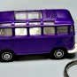 HTF KEY CHAIN PURPLE VW SAMBA BUS RAGTOP VOLKSWAGEN TRANSPORTER Ltd NICE GIFT