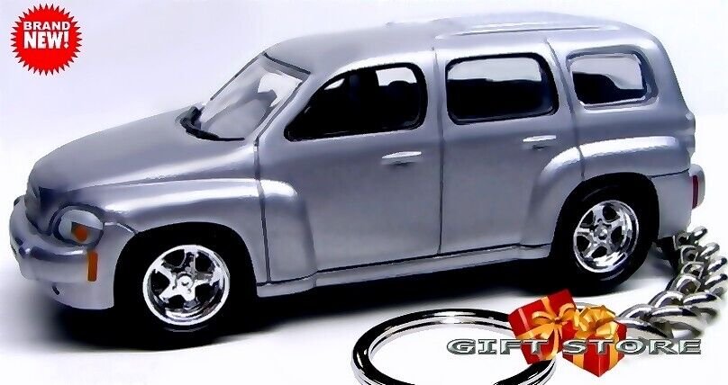 VERY RARE KEY CHAIN SILVER PEWTER CHEVY HHR CUSTOM Ltd EDITION GREAT GIFT