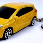 KEYCHAIN YELLOW ELECTRIC GOLD FORD FOCUS ST CUSTOM Ltd EDITION GREAT GIFT