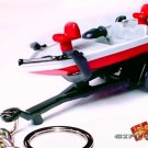 RARE KEYCHAIN FISHING BOAT BASS FLY DRIFT & TRAILER CUSTOM Ltd GREAT GIFT