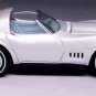 RARE KEYCHAIN 1968~69~70 WHITE CHEVY CORVETTE C3 T TOP CUSTOM Ltd GREAT GIFT