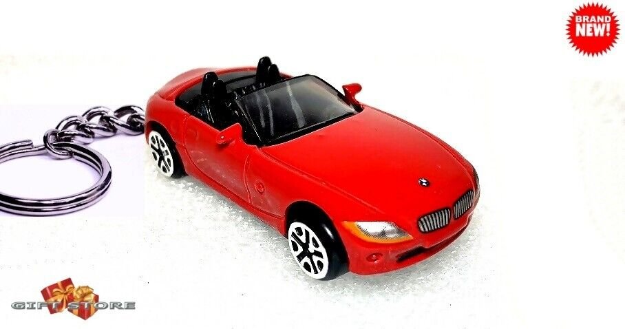 RARE KEYCHAIN RED BMW Z4 CONVERTIBLE CABRIO CUSTOM Ltd EDITION GREAT GIFT