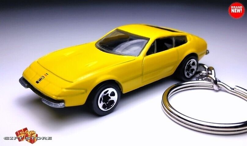 HTF NICE GIFT KEY CHAIN FERRARI 365 GTB DAYTONA BERLINETTA CUSTOM Ltd EURO HW