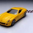 RARE GREAT GIFT KEY CHAIN YELLOW FERRARI 599 GTB CUSTOM Ltd EDITION EURO HW