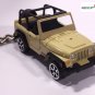 RARE KEYCHAIN BEIGE SAND BLACK JEEP WRANGLER CUSTOM Ltd EDITION GREAT GIFT