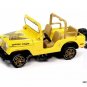 RARE KEY CHAIN YELLOW JEEP CJ-5 WRANGLER WILLYS CJ5 KAISER AMC GREAT GIFT