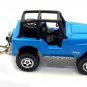 RARE KEYCHAIN BLUE JEEP WRANGLER WILLYS CJ-5 CJ AMC CUSTOM LIFTED GREAT GIFT