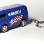 RARE KEY CHAIN VW VOLKSWAGEN VAN BUS BORICUA ORGULLO PUERTO RICO CUSTOM Ltd