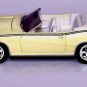 HTF KEYCHAIN 68~70 YELLOW MERCURY COUGAR CONVERTIBLE CUSTOM Ltd GREAT GIFT