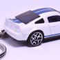 RARE KEYCHAIN WHITE FORD SHELBY MUSTANG GT500 CUSTOM Ltd EDITION NICE GIFT