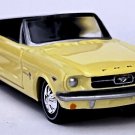 RARE KEYCHAIN YELLOW 1964½/65 FORD MUSTANG CONVERTIBLE CUSTOM Ltd GREAT GIFT